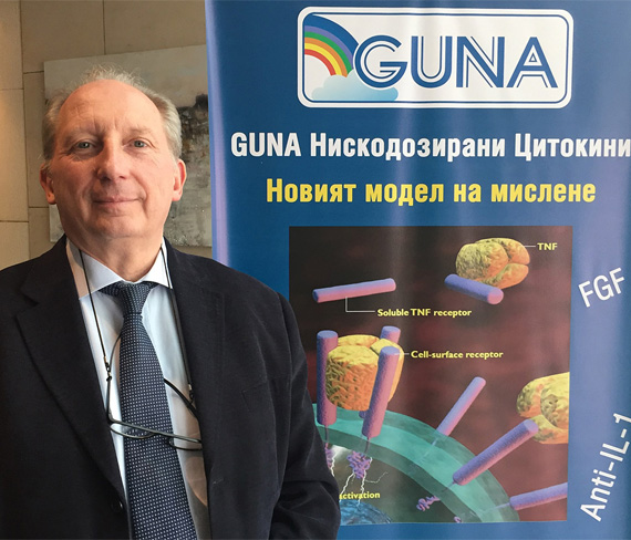 GUNA НИСКОДОЗИРАНИ ЦИТОКИНИ – НОВИЯТ МОДЕЛ НА МИСЛЕНЕ